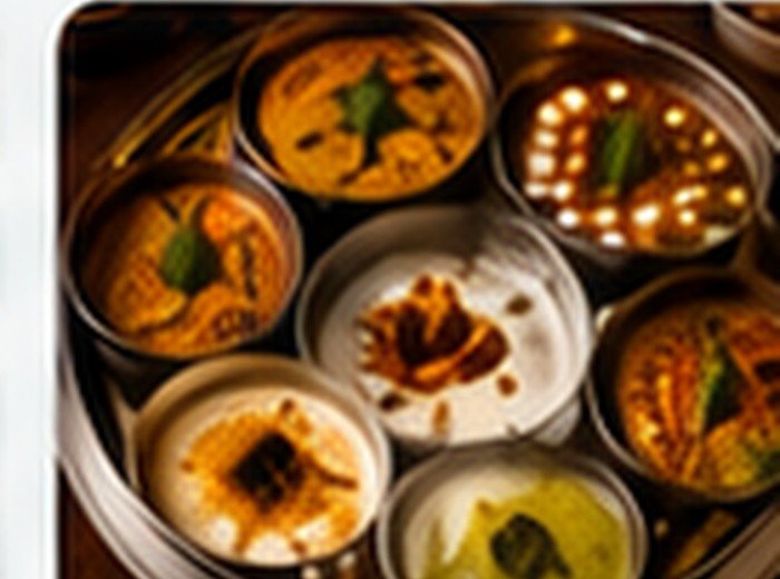 Indian vegetarian thali